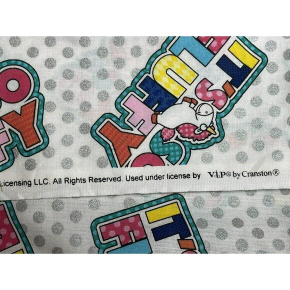 Despicable Me Its So Fluffy Unicorn Fabric VIP Cranston 55" long x 43" wide - Picture 4 of 9